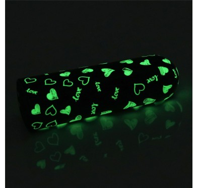 Rechargeable Glow-in-the-dark Heart Massager